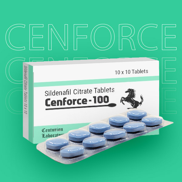 Verpackung mit Tabletten des Medikaments Cenforce 100 mg